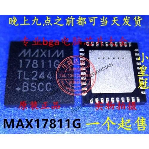 1Pieces new Original MAX17811GTL+T MAX17811G 17811G QFN24 In stock real picture