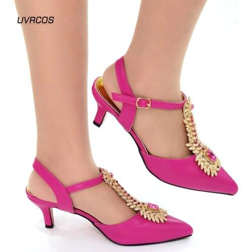 New Arrival Shoes for Wedding Women Ladies Dress Shoes Plus Size 43 High Heel Sandals Open Toe Shoes Party Pumps High Heels