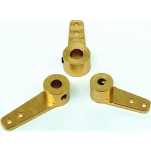 Single metal steering arm drive arm DIY RC toy model steering gear control arm crank eccentric wheel crank link