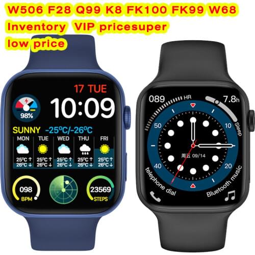Original iwo W506 Smartwatch Men 44MM ECG Body Temperature Wireless Charging Bluetooth Call IP68 Waterproof DIY Face Smartwatch