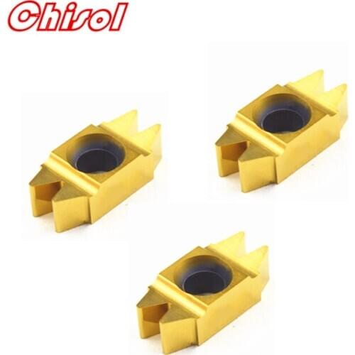 PDL40 degree 2.34 / 3.56 L type belt pulley grooving inserts 2 cutting edges carbide groove cutting blade tools