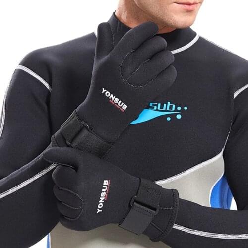 5mm Neoprene Men Women Keep Warm Scuba Diving Gloves Windsurfing Surfing Spearfishing Snorkel Swimming Gloves Anti Scratch