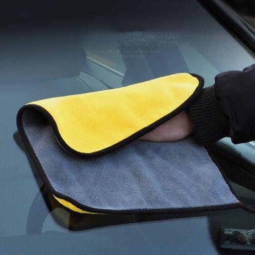Microfiber Car Wash Towel Car Cleaning Cloth FOR BMW X3 X5 X6 E46 E60 E90 E65 E70 seat ibiza leon fiat 5 Octavia