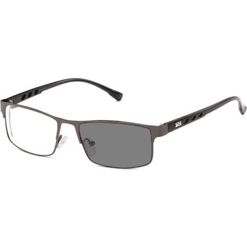 Photochromic Myopia Sunglasses Men Hollow Out Temple Full/Semi Rim Frame Shade Sun Shortsighted Glasses Driving Outdoor Eyeglass