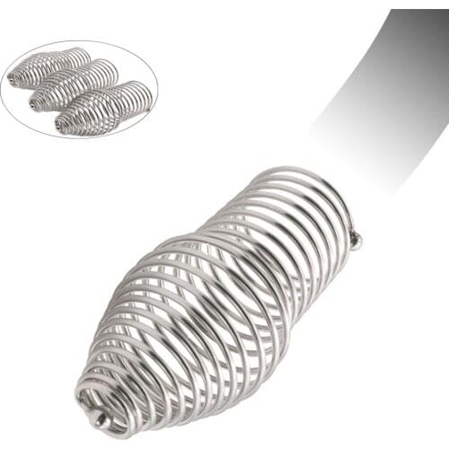 Reusable Penis Sleeve Dick Cock Ring Male Extender Enlargement Delayed Time Chastity Stainless Steel Cockring Sex Toys