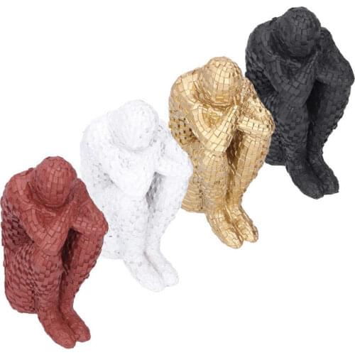 Sculpture Decor Modern Style Decorative Crafts Abstract Sculpture Home for Hallway Office Kitchen