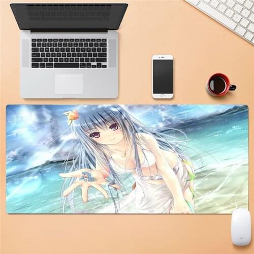 Anime Sexy girl most popular Animation Game mouse pad Unique creative Computer keyboard mouse pad Can be customized any picture6