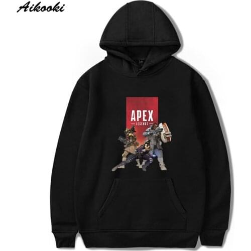 Apex Legends Hoodie Sweatshirts Cartoon Fashion Vintage Hoodies Men Women Plus Size Hoodies Harajuku Streetwear Popular Hoodie