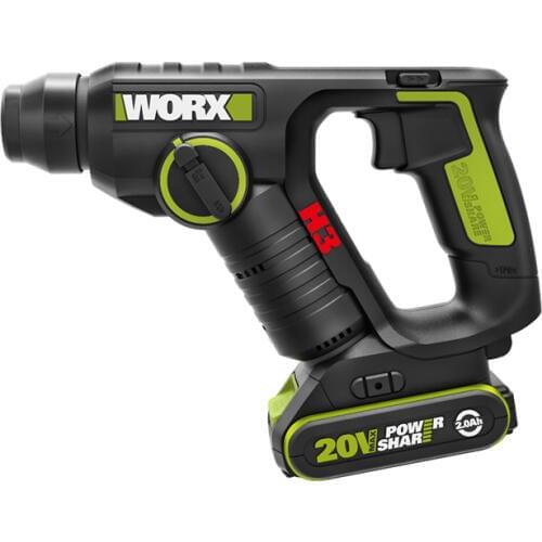 Wu380/380.9 wireless impact drill power tool light charging electric hammer lithium battery