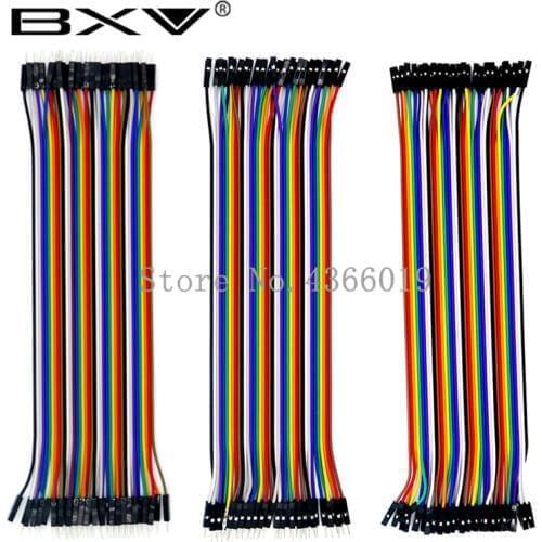Dupont Line 20CM 40Pin Male to Male + Male to Female and Female to Female Jumper Wire Dupont Cable for Arduino DIY KIT