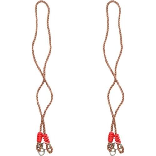 2Pcs Swing Hanging Straps Kit Adjustable Child Outdoor Toy Rope Swing Hangers Home Garden Park Hammock