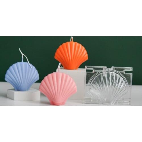 Coral Shell Candle Mold Scented Candle Silicone Mold Handmade Soap Mould Home Decor DIY Resin mold