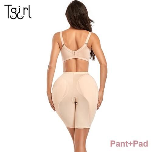 Hip Pads With Pants for Crossdressing Suit Crossdressrer Thigh Up Reusable Butt Enhancers Buttocks Booster