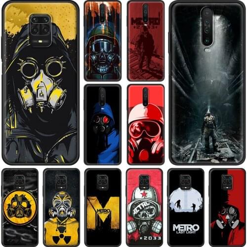 Hot Game M-Metro 2033 Phone Case For Xiaomi Redmi Note 9S 9 8 7 10 Pro 8T 9C 9A 8A Soft Silicone Smart Back Cover Funda