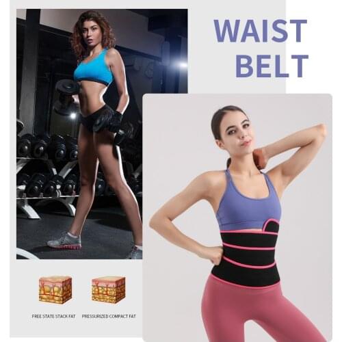 Sauna Slimming Belt Adjustable Women Belt Sweat Waist Trainer Body Shaper Gaine Ventre Slimming Waist Belt Corset Belt