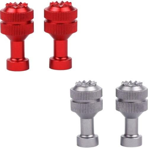 2PCS Universal Storable in Remote Control Sticks for DJI Mavic Mini / Mavic 2 / Mavic Air Drone Aluminum Alloy Rocker Joystick