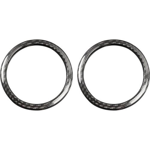 Carbon Fiber for Subaru BRZ Toyota 86 2013-2020 Accessories Interior Trim Air Conditioning Outlet Vent Circle Sticker
