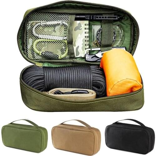 Outdoor Portable Travel Storage Bag Tactical EDC Tool Storage Bag Wash Bag Camping Hiking Medical Kit Bag First Aid Kit Bag
