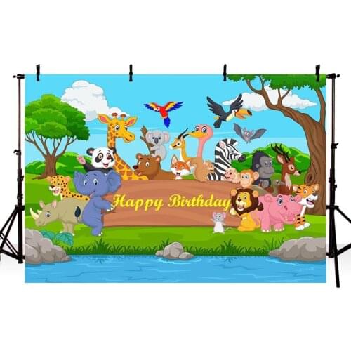 Photography Background 7x5FT Noahs Ark Noah Animal Boat Nautical Sea Custom Photo Studio Background Backdrops Vinyl 2.2x1.5m