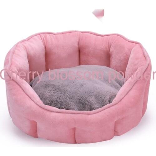 Winter Plush Pet Bed Kennel Breathable Washable Soft Cat Cushion Warm Sofa Dog Puppy Sleeping Mats Pet Supplies