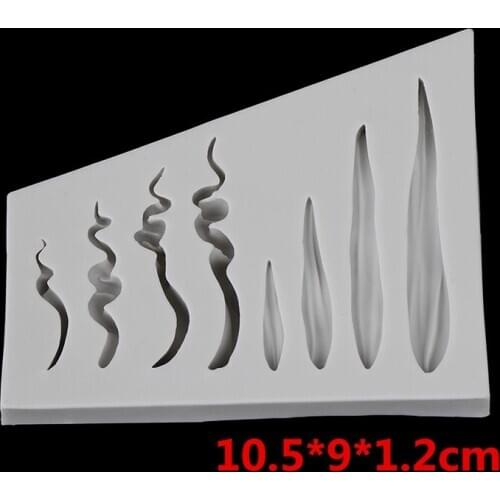 DIY 3D Doll Hair Mould Baby Face Fondant Mold Cake Decoration Chocolate Mold Silicone Cake Mold Custom Baking Tool