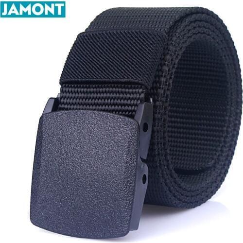 Automatic nylon belt buckle High quality military fans tactical canvas belt For man and women Hot brand belt 110 to 140cm