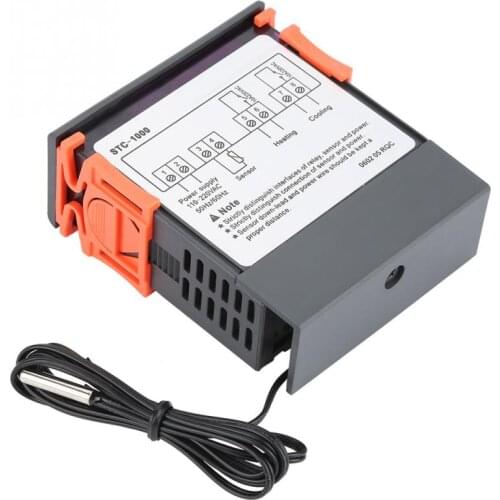 Digital Thermostat Electric Temperature Controller Temp Sensor Electric Thermostat Control 110-220V