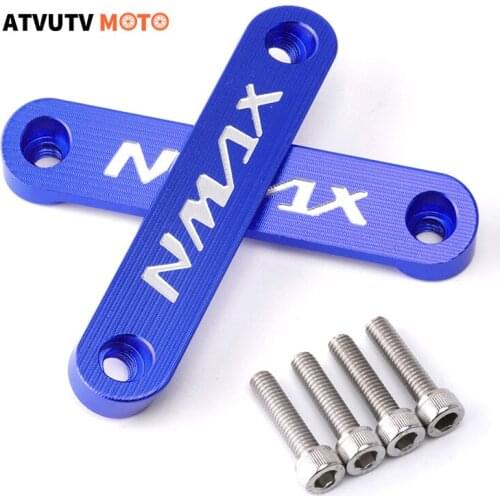 CNC Aluminum Alloy Motorcycle Front Axle Coper Plate Decorative Cover For Yamaha Nmax 155 2015 2016 2017 2018