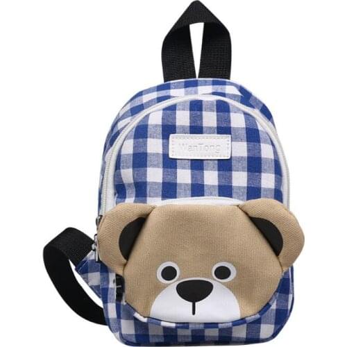 Children chest bag boys and girls casual messenger bag boys girls outdoor shoulder bag children cartoon bear small chest bag