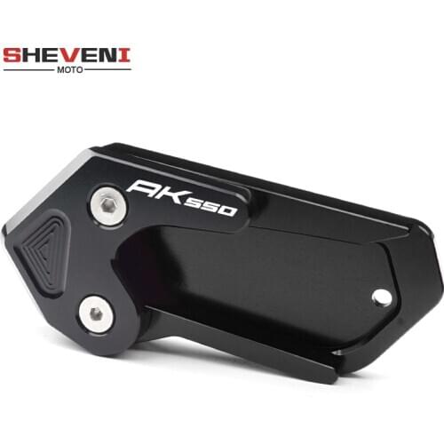 For kymco ak550 Side stand Extension pad ak 550 kickstand enlarge Plate For kymco 2017 2018 Motorcycle CNC Aluminum accessories