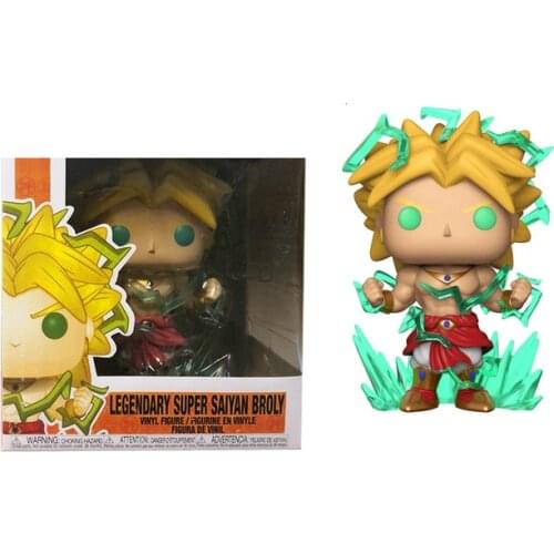 FUNKO Dragons Ball 623# Z Super Broli Goku Japanese Cartoon Anime Doll Toy for Kid Gift