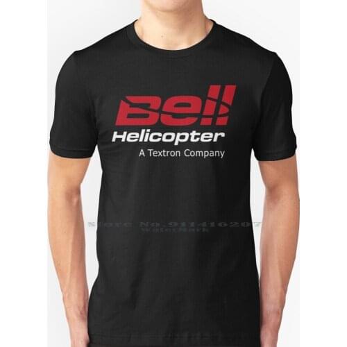 Bell Heli T Shirt 100% Pure Cotton Bell Helicopter Bell Textron Helicopter Aerospace Spacex Boeing Airbus Lockheed Military