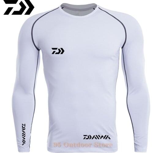Daiwa Fishing T Shirt Summer Man Fishing Shirts Camouflage Fishing Clothing Outdoor Sport Breathable Quick Dry Fishing Clothes