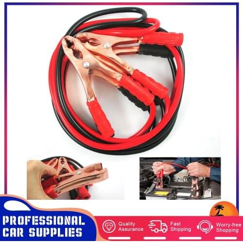 500A Emergency Power Start Cable Car Battery Booster Jumper Cable 4M Auto Battery Starter Power Wire Car Accessories Universal