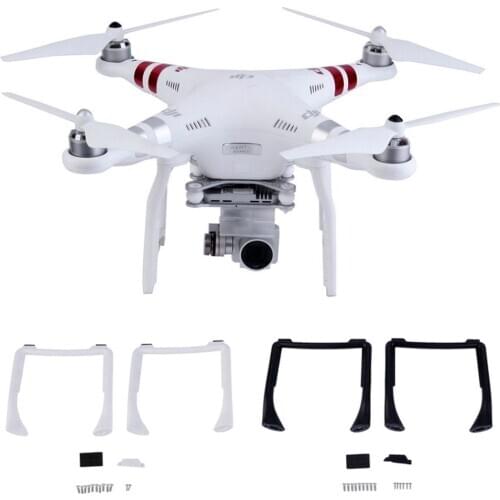 2PCS Landing Gear Kits for DJI Phantom 3 Professional Advanced Drone Spare Parts Height Extender Leg Replacement Feet 3A 3P 3SE