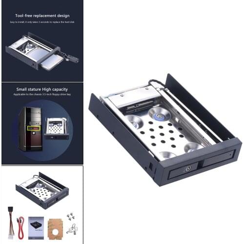 SATA HDD Mobile Rack Enclosure, for 2.5inch with LED Indicator Hot Swap Security Lock