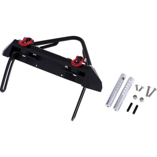Metal Front Bumper For Axial SCX10 D90 1/10 RC Crawler Accessories
