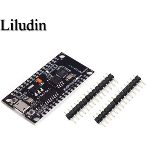 NodeMCU V3 Lua WIFI module integration of ESP8266 + extra memory 32M Flash, USB-serial CH340G