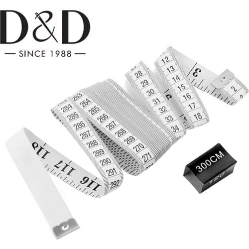 Soft 120inch 3 Meter Sewing Tailor Tape Body Measuring Measure Ruler Cloth Ruler Dressmaking Tools Sewing Measuring Tape