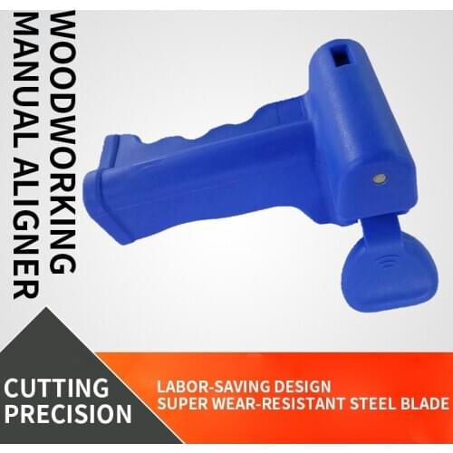 Woodworking pvc manual aligner, special aligning cutting tool for edge banding