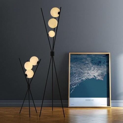 Modern Minimalist Moon Living Room Home Decor Led Floor Lamp Bedroom Bedside Lamp Indoor Lighting Light Fixture Sofa Table Lamp