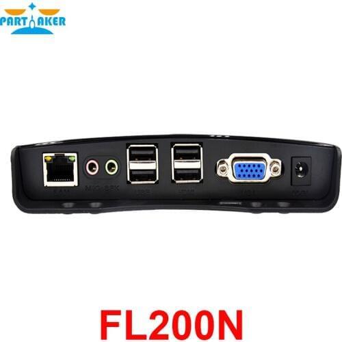 Thin Client FL200N Remote Desktop RDP 8.1 Remote FX Terminal Rendering VDClass ARM A53 Quad core 2.0GHz 512M RAM 4G Flash