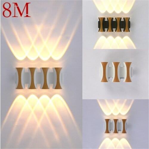 8M New Outdoor Wall Light Contemporary Creative LED Sconces Lamp Waterproof Decorative For Home Porch Villa