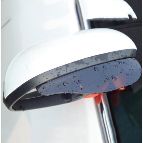 2x Universal Rear View Side Mirror Waterproof Rain Board Car Side Mirror Visor Flexible Protector For Car Truck SUV Car Styling