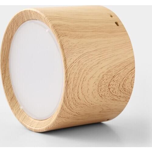 High Bright Nordic LED Ceiling Light 5W 12W Wood Surface Mounted Ceiling Lamp for Kitchen Livingroom Bedroom Bathroom AC85-265V