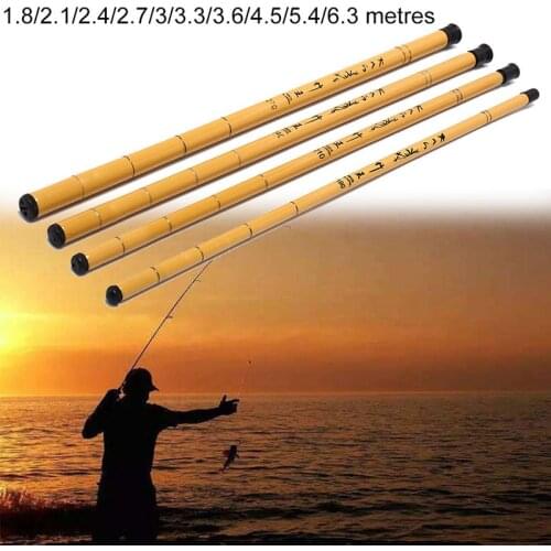 1Pc Hard Glass Fiber 1.8-6.3M Stream Fishing Rod Telescopic Fishing Rod Ultra Light Carp Fishing Pole Ultrashort Mini Portable