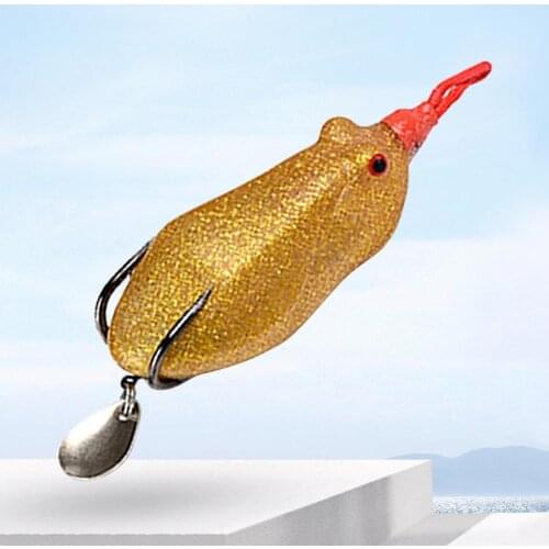 13.5g Simulated Frog Baits Multifunctional Colorful Freshwater Saltwater Artificial Mini Soft Frogs Fishing Lures Fishing Bait