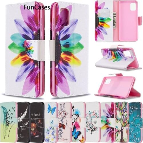 Bumper Case For Samsung M11 Cartoons Wallet Book Phone Shell Samsung A31 A51 A10E M30 A11 A50 A10 A50S A30S A10S A01 M20 A30 M10