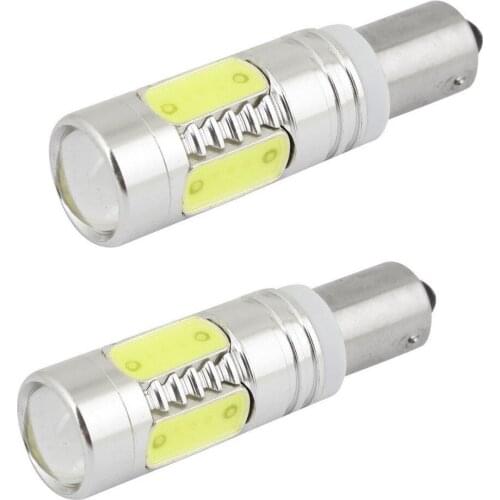 DRL BA9S W6W T11 T4W 5 COB LED SMD Non-polar 7.5W Light Bulb Lamp Dome Projector Driving Light White