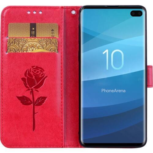 Matte Case For Samsung Galaxy S10 Plus Cover Leather Wallet Magnetic Phone Bag For Samsung Galaxy S10 E S10E Case Flip Stand